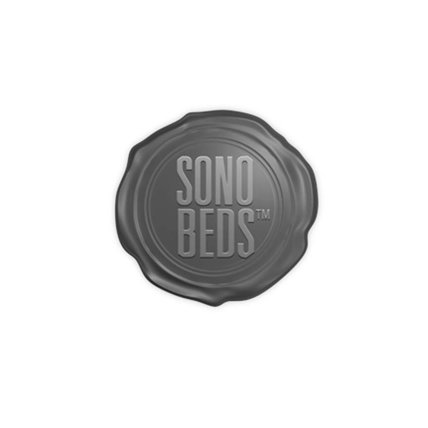 Sonobeds logo - designed by Parallax Studio
